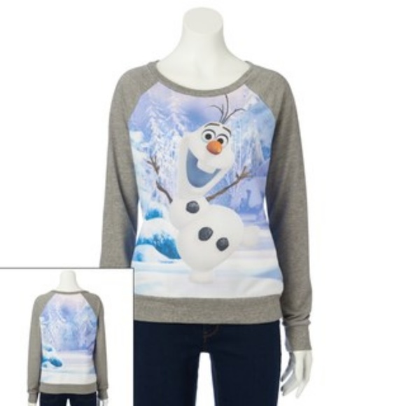 Disney Tops - Disney Olaf Sweatshirt, sz Large